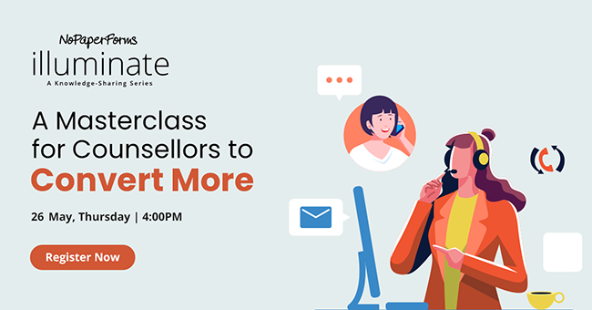 A Masterclass for Admission Counsellors to Convert More