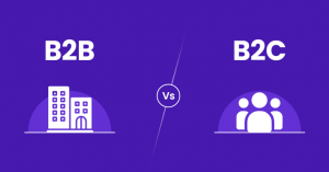 What is the difference between B2B and B2C marketing