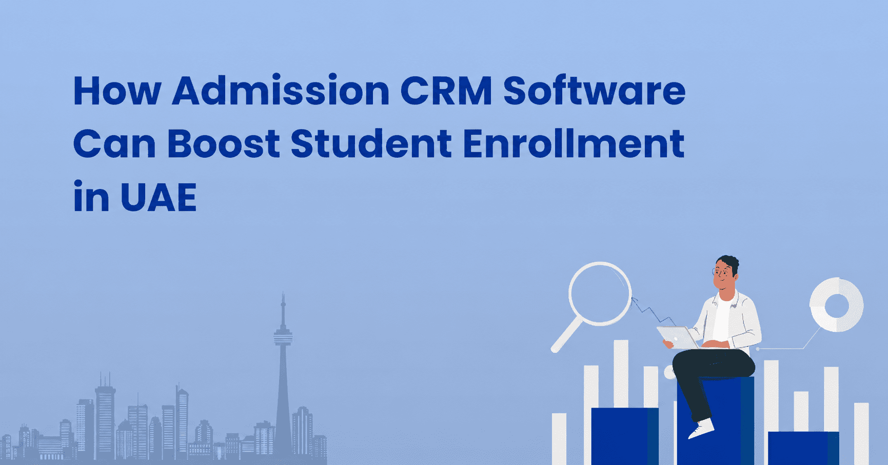 How does education CRM software empower enrollments across all verticals?
