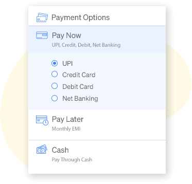 Flexible payment options
