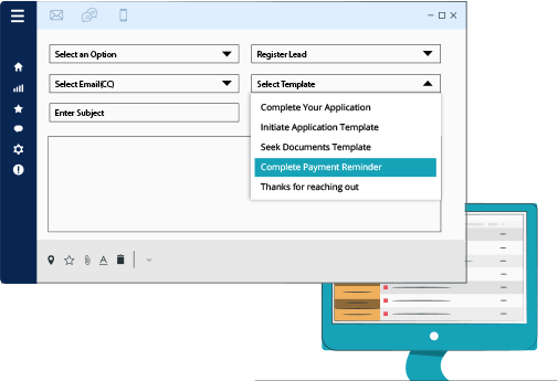 Engage with your applicants seamlessly