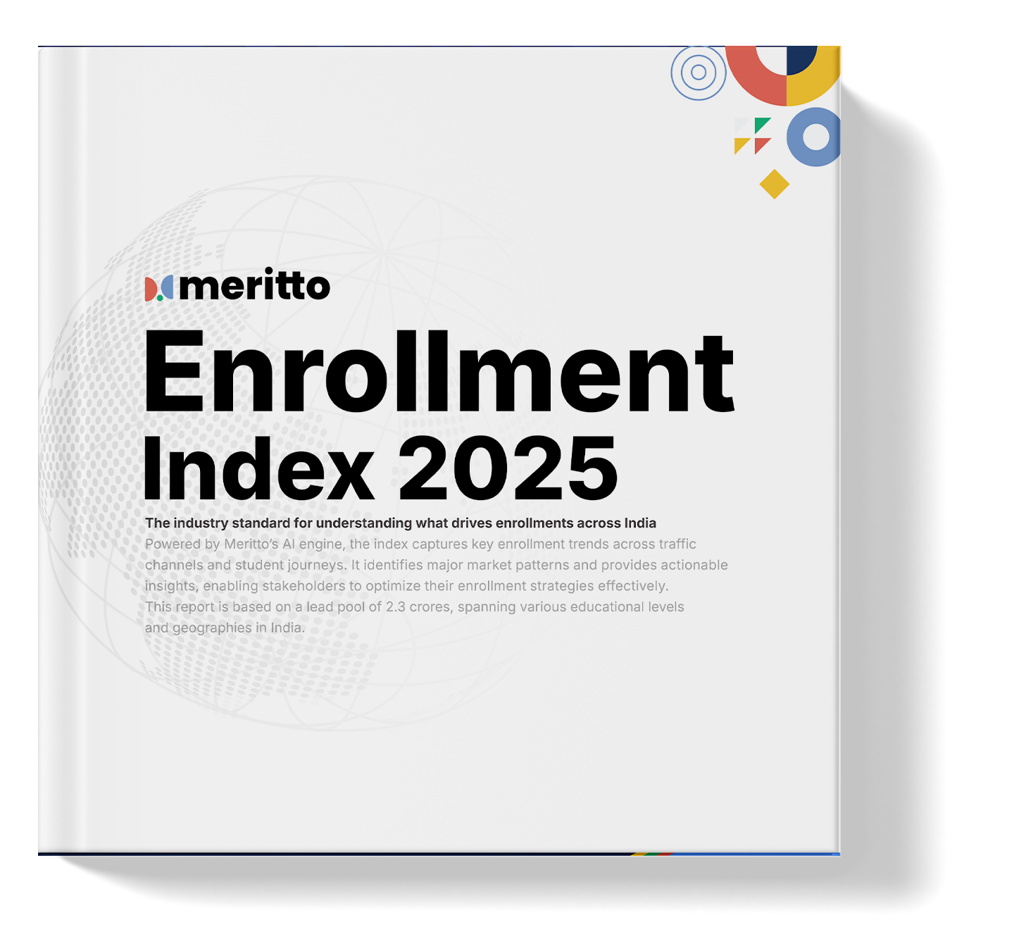 Meritto Enrollment Benchmark Index 2025