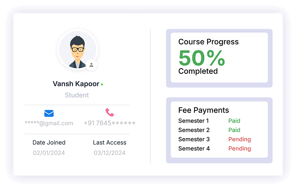 Stay informed about student progress