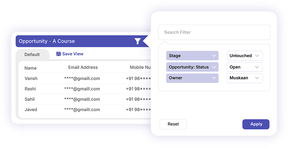 Streamlined & personalized lead nurturing