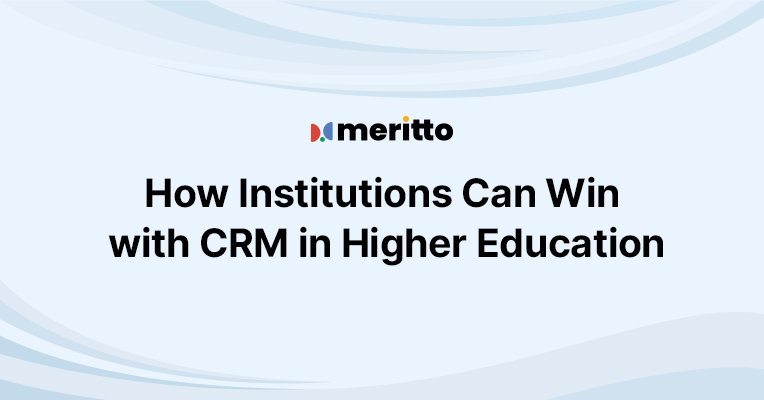 A university admissions team using Meritto’s Higher Education CRM to manage student applications and engagement seamlessly.