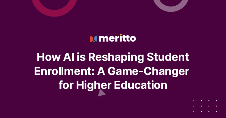 A university admissions team using AI-powered CRM software to engage students, automate follow-ups, and track enrollment progress.