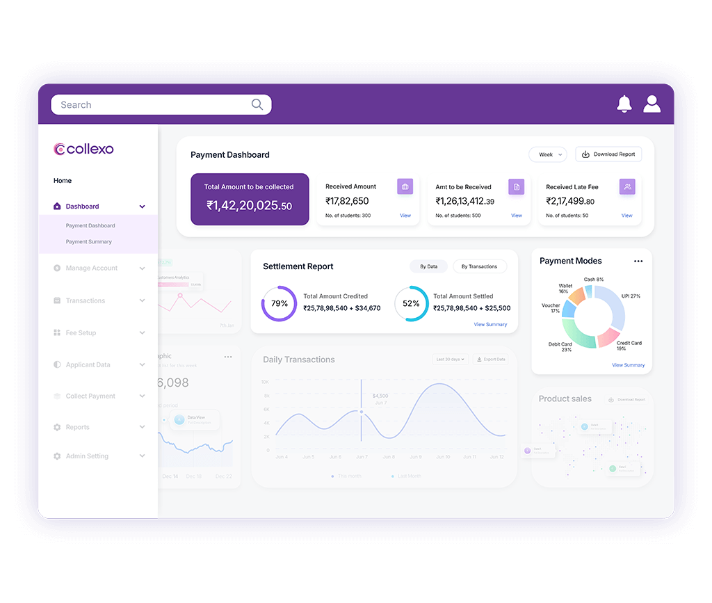 Simplify payments and fee management with Collexo 