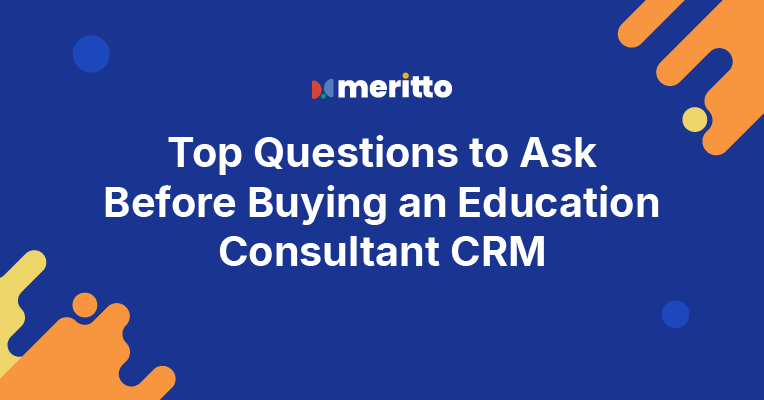 Meritto’s education consultant CRM centralizes leads, automates outreach, and boosts counselor productivity, offering personalized engagement across all touchpoints.