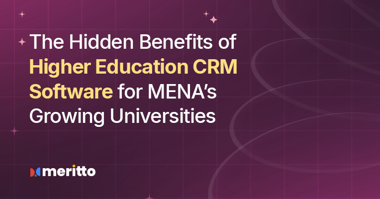 AI-powered CRM software for higher education in MENA, enhancing student engagement, streamlining enrollment, and ensuring data security.