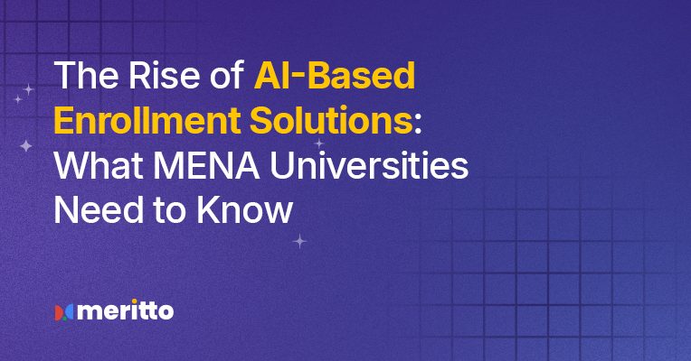 Image showcasing AI-powered enrollment software for universities in MENA, optimizing recruitment and student engagement processes.
