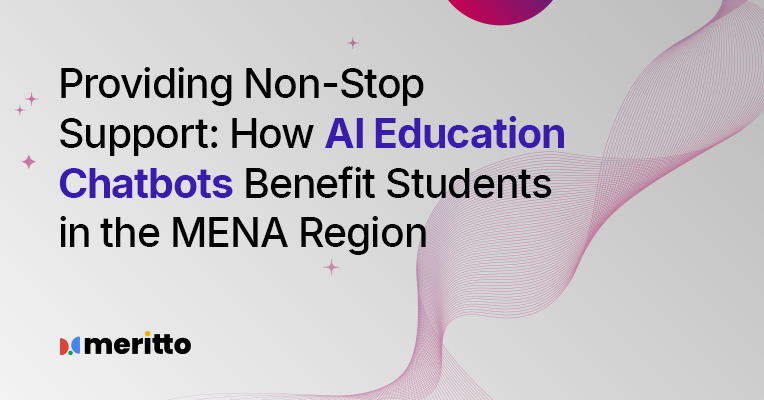 AI-powered education chatbot providing real-time support and personalized communication for MENA university students