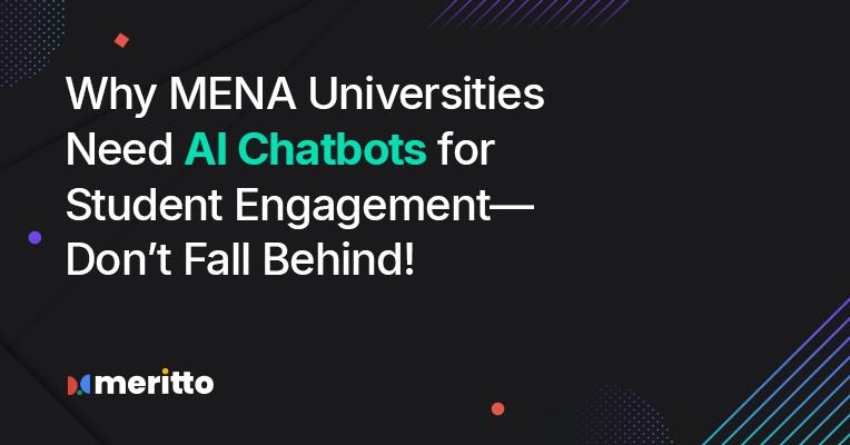 AI chatbot assisting students with instant queries and personalized responses on university website.