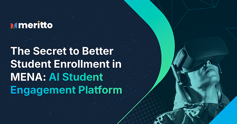 An AI-powered student engagement platform dashboard showcasing personalized communication and predictive enrollment insights.