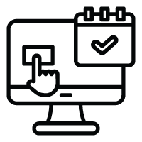 Check in check out icon