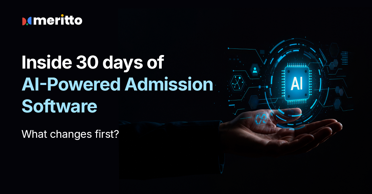 Admissions team using AI Powered Admission Software to engage and enroll students efficiently.