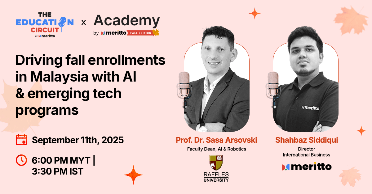Driving Fall enrollments in Malaysia with AI & emerging tech programs