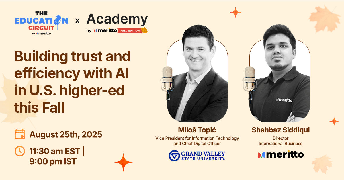 Building trust and efficiency with AI in U.S. higher-ed this Fall