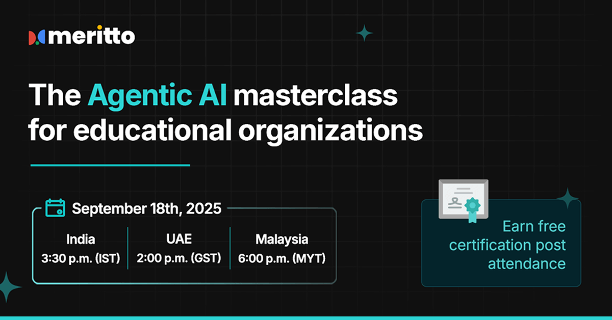 The Agentic AI masterclass for educational organizations