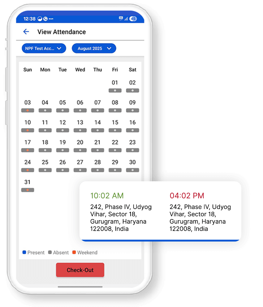 Automate check-in & check-outs