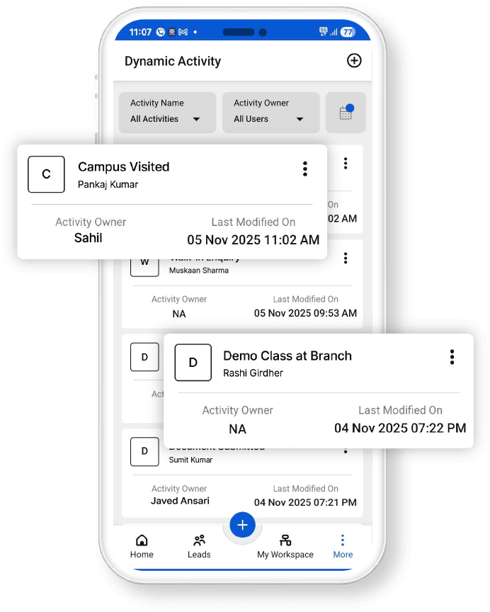 Capture Dynamic Activities on the go