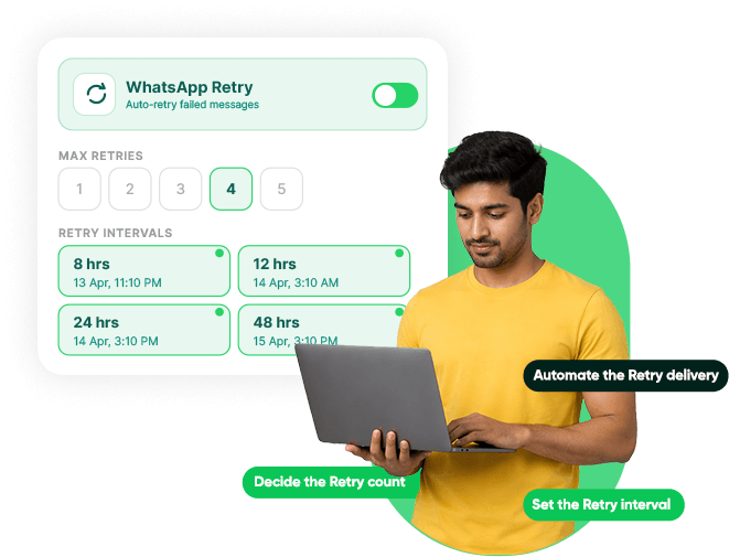 Retry undelivered messages automatically for better reach