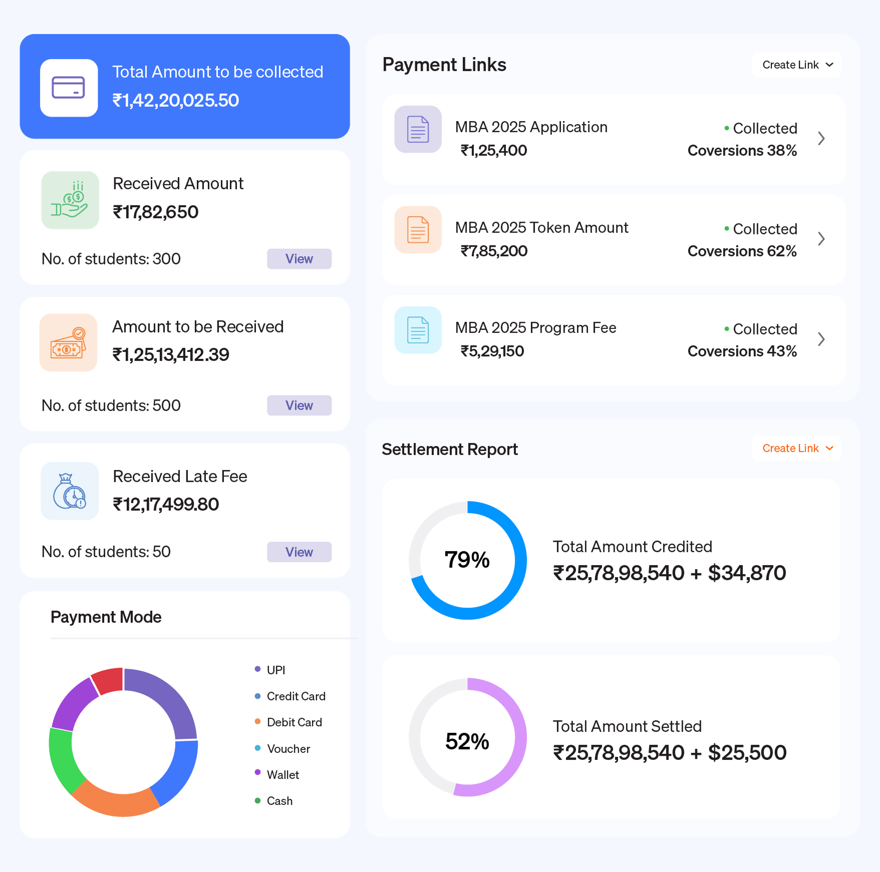 Fee Collection & Payment Tracking