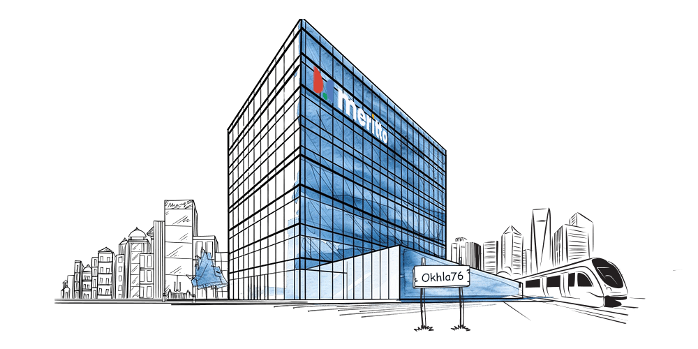 Meritto office building illustration