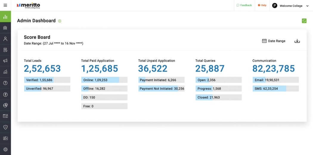 Admin Dashboard